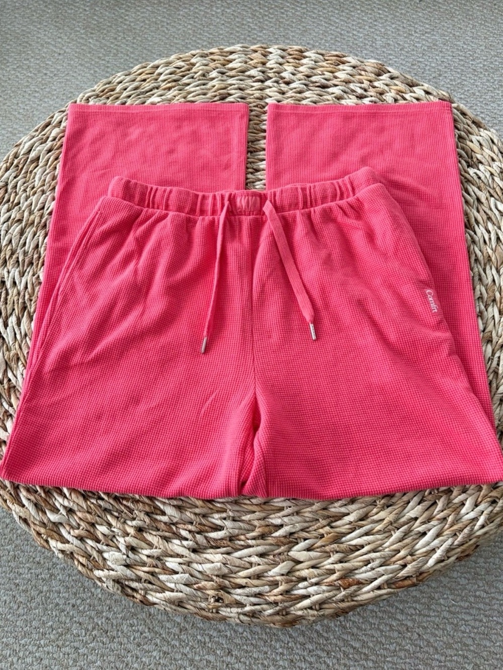 Comfrt Waffle Relaxed Straight Leg Pant - Picture 4 of 13